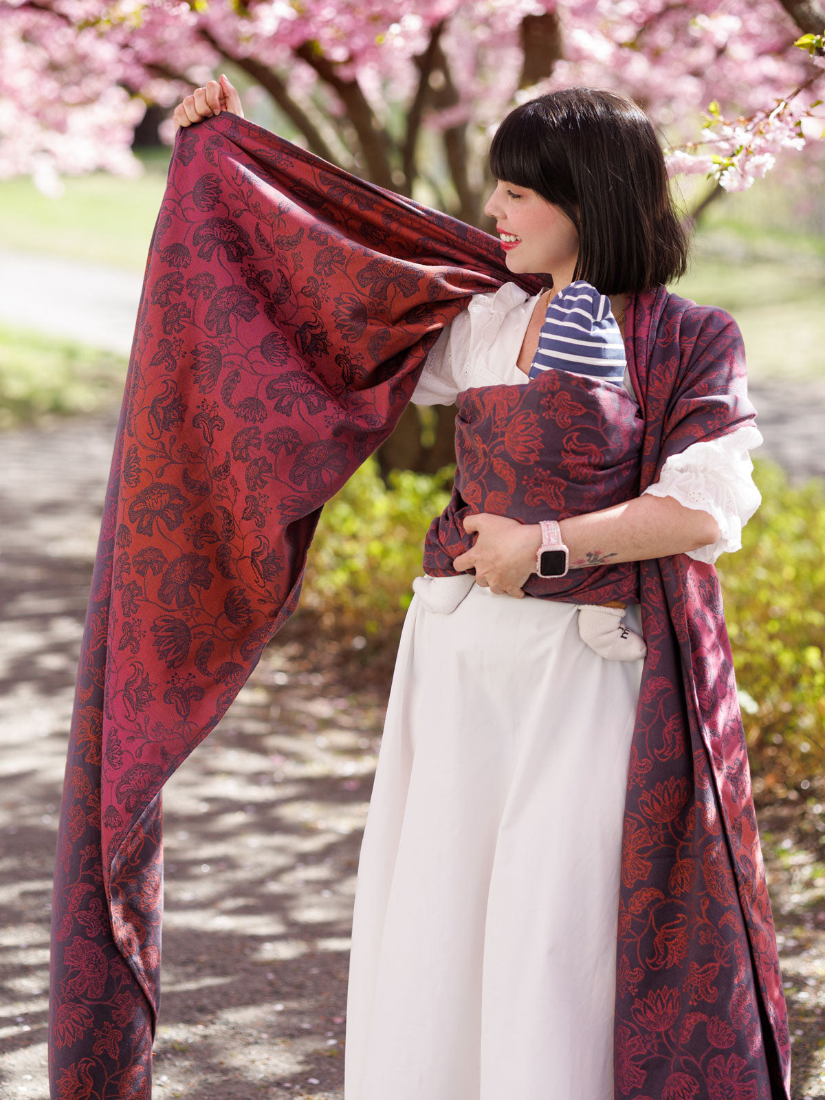 Dahlia Your Praises for Ever Shall Speak Baby Wrap