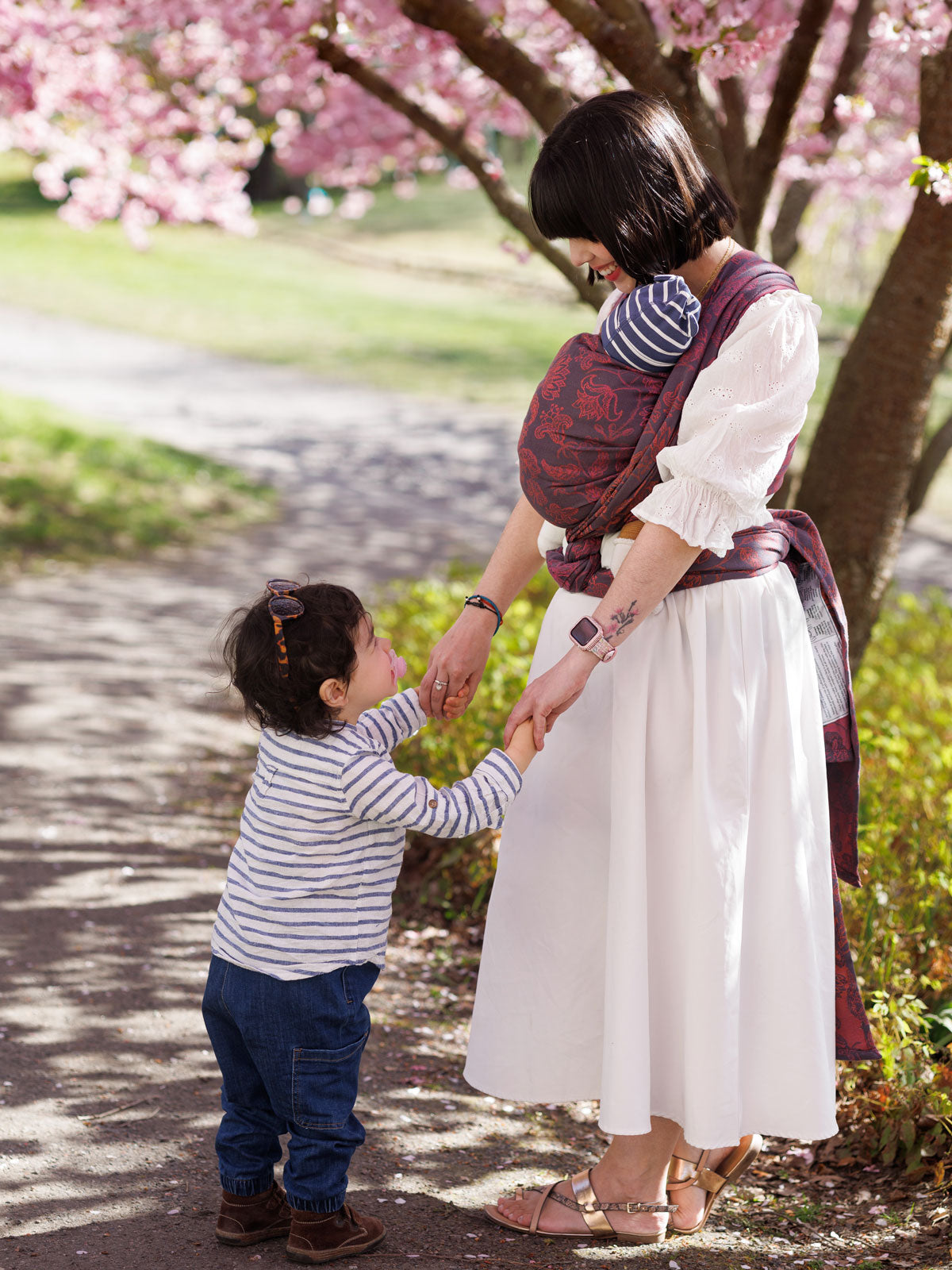 Dahlia Your Praises for Ever Shall Speak Baby Wrap