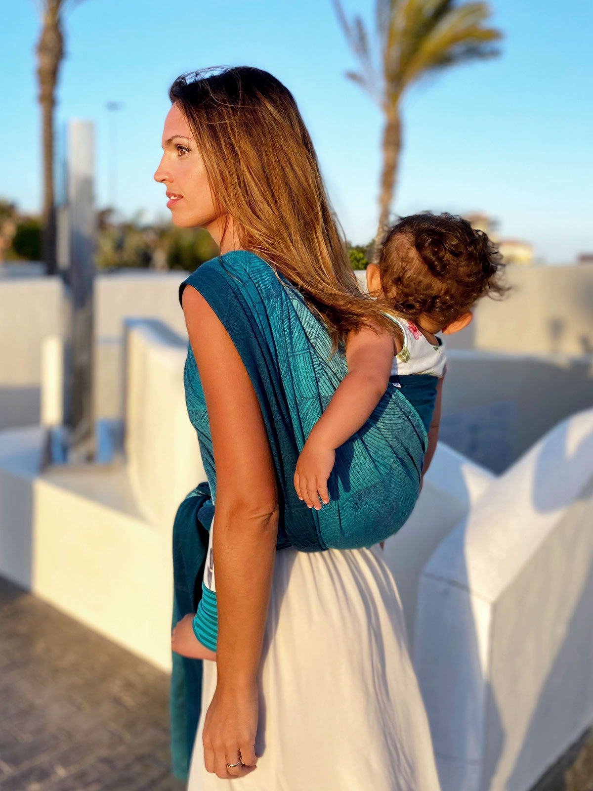 Fronds Glade Baby Wrap