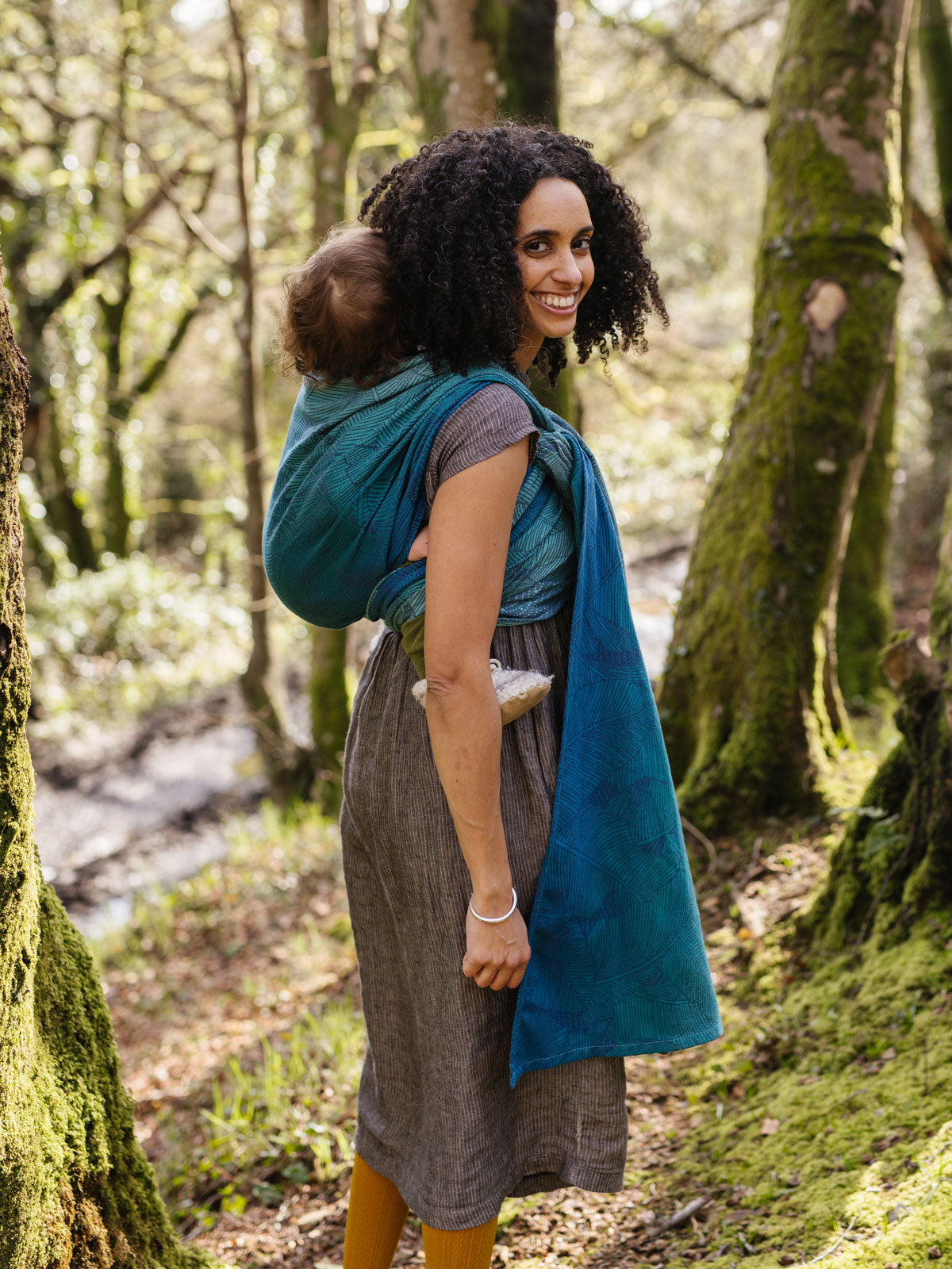 Fronds Blake Baby Wrap