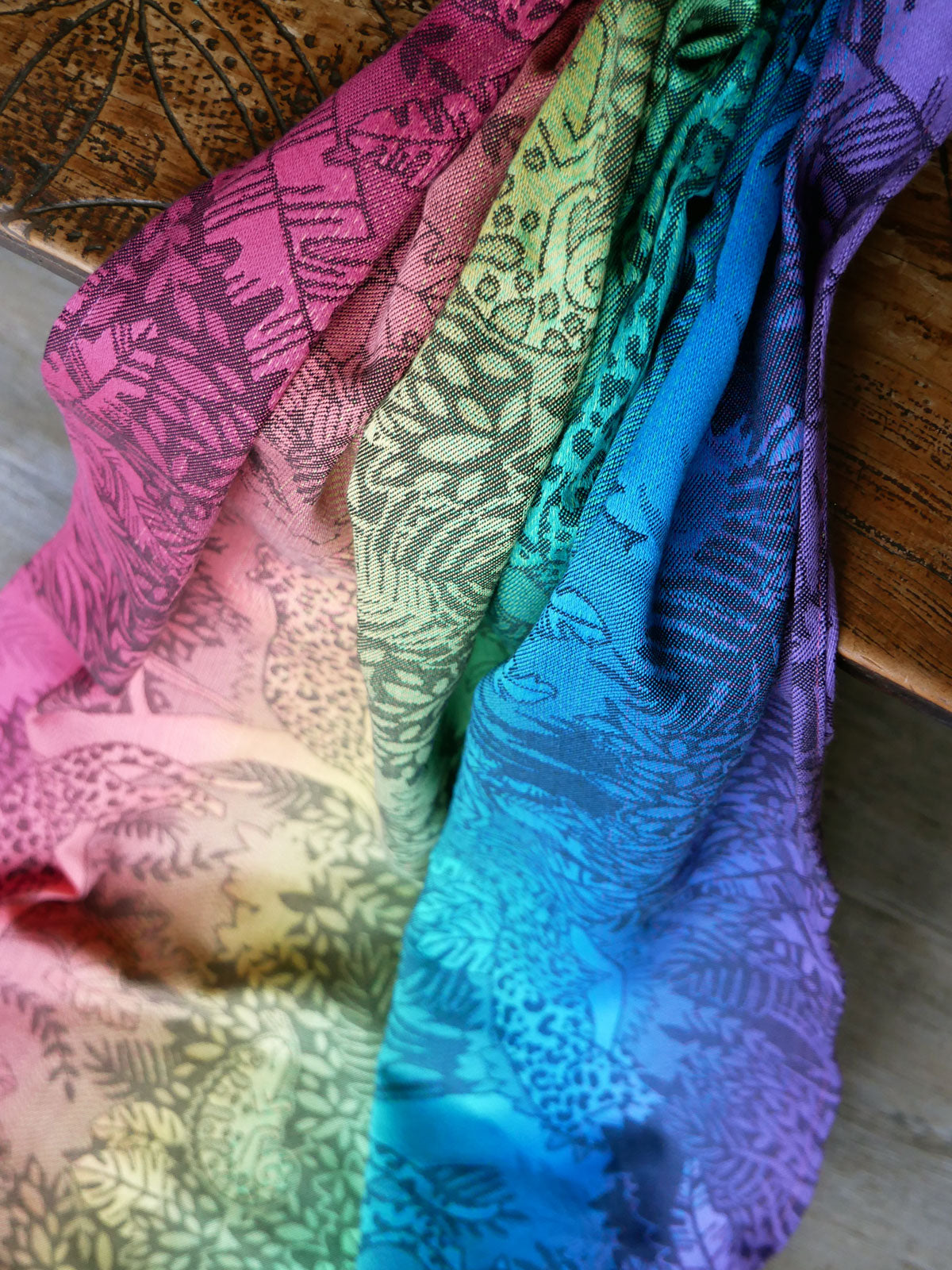 Jungle After the Storm Fabric Pieces