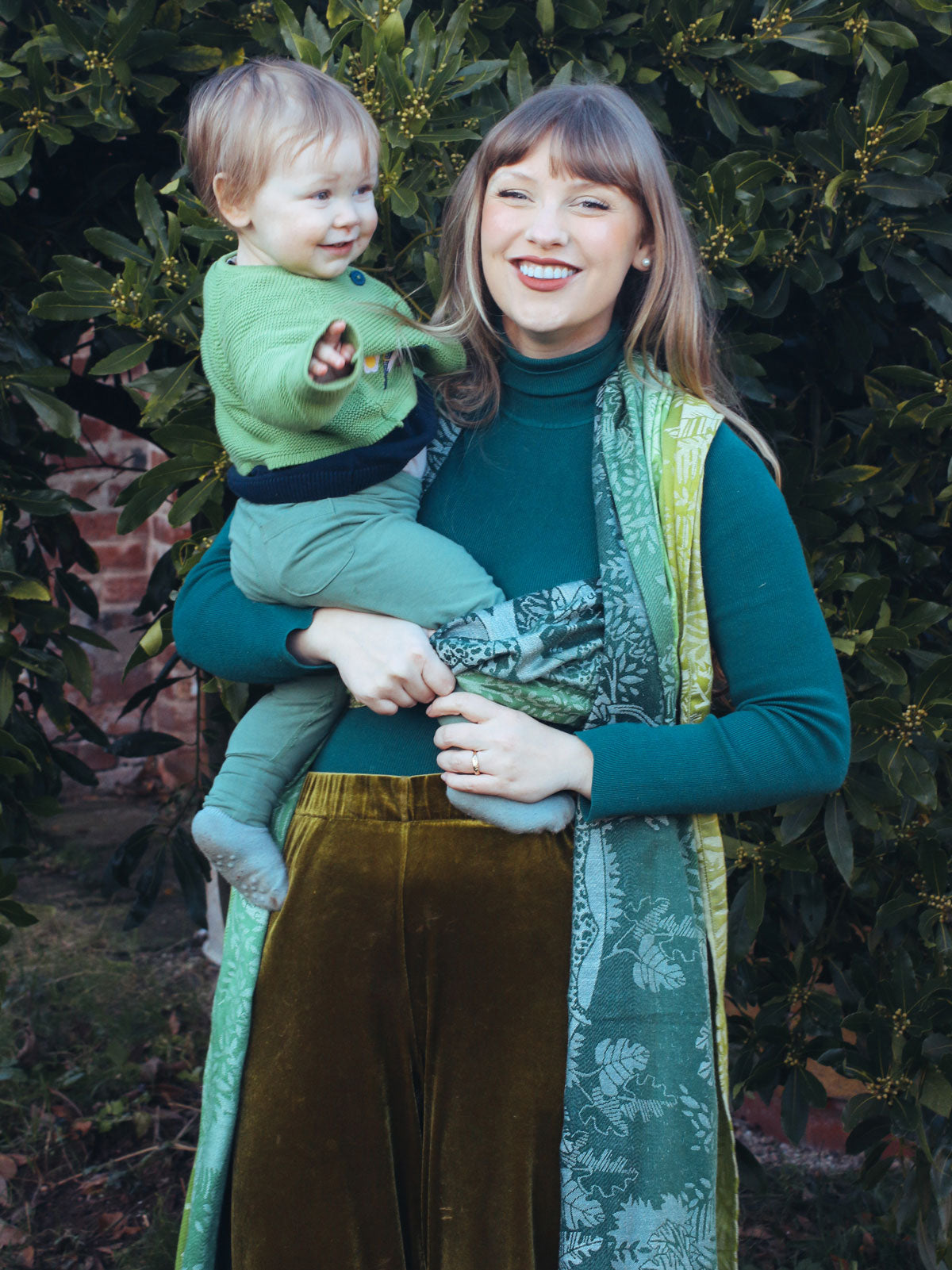 Jungle Through the Glade Baby Wrap