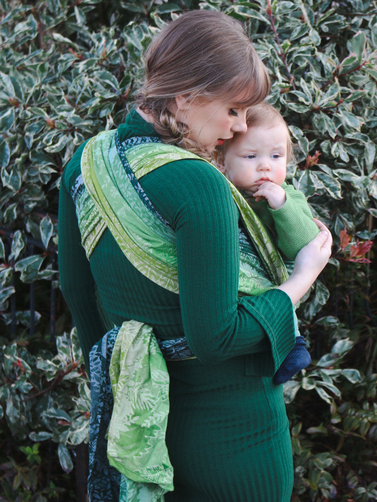Jungle Through the Glade Baby Wrap
