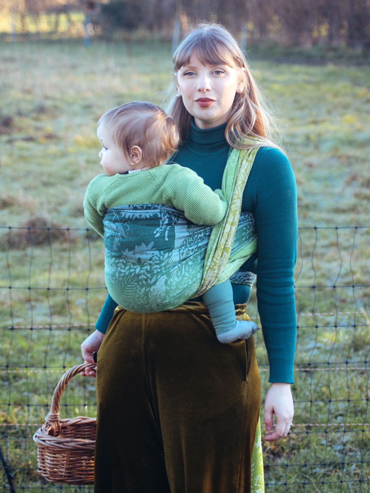 Jungle Through the Glade Baby Wrap