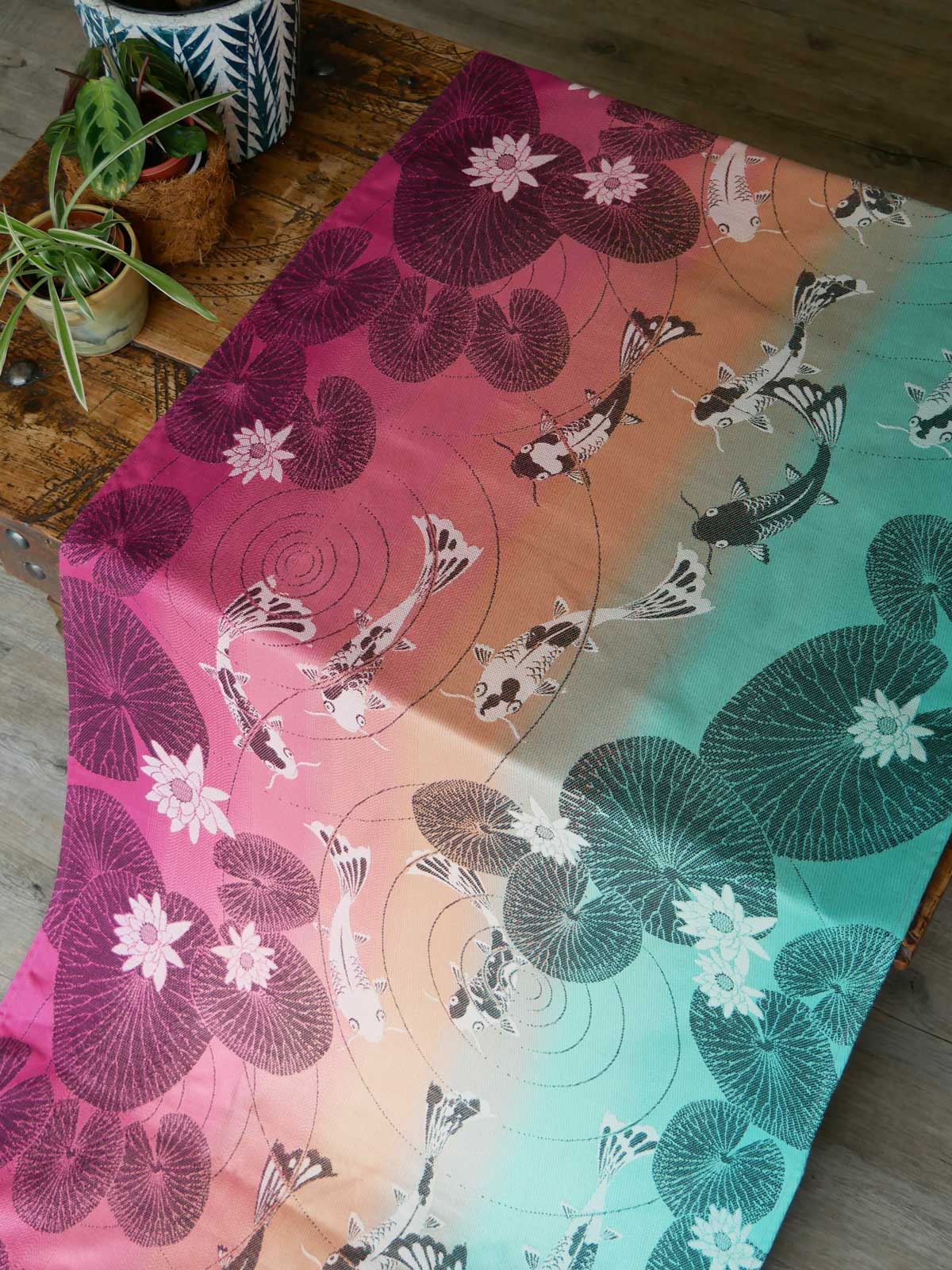 Koi Macaron Baby Wrap