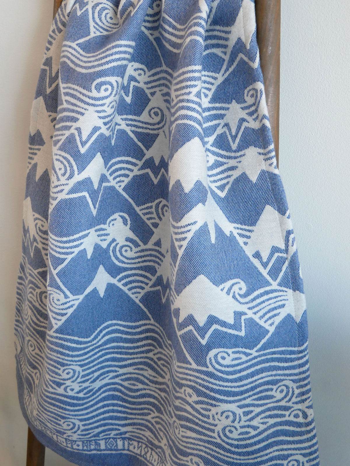 Misty Mountains Hîth Cashwool Baby Blanket - Oscha Slings