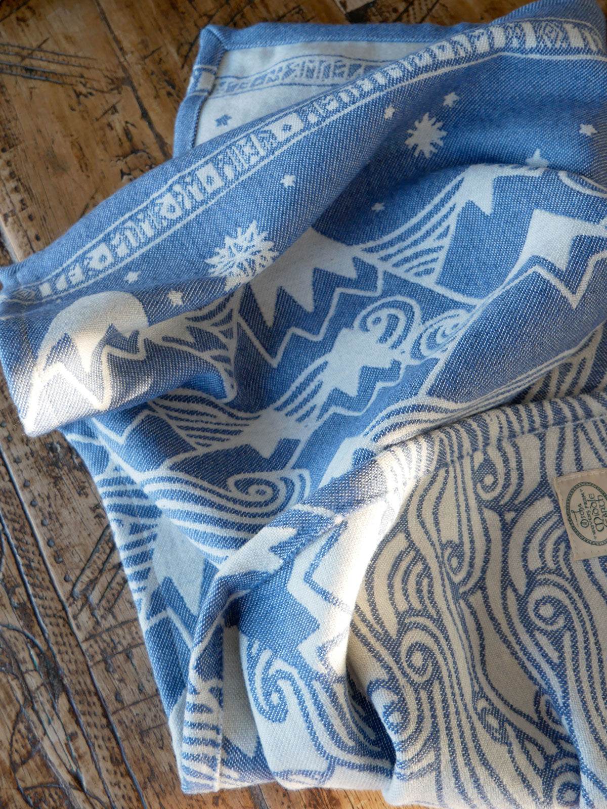 Misty Mountains Hîth Cashwool Baby Blanket - Oscha Slings