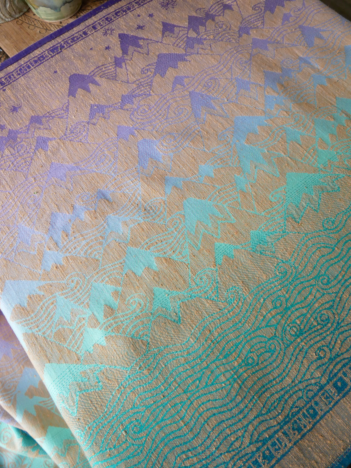 Misty Mountains Summit of Peace Baby Wrap
