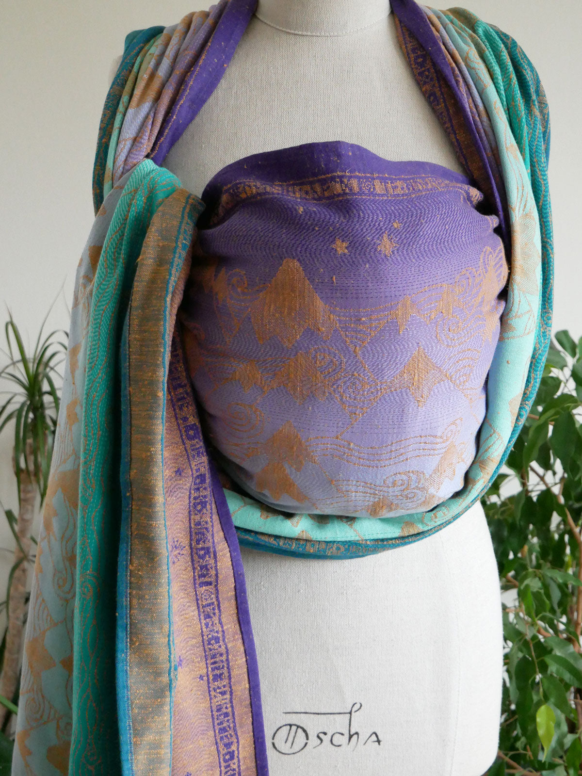 Misty Mountains Summit of Peace Baby Wrap