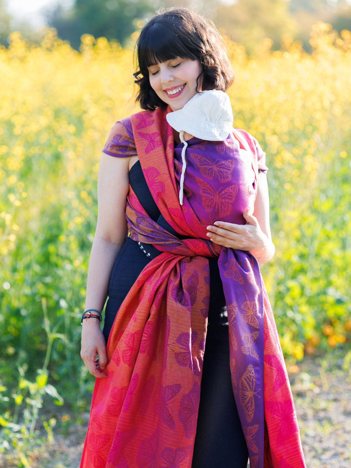 Papillons Flare Baby Wrap