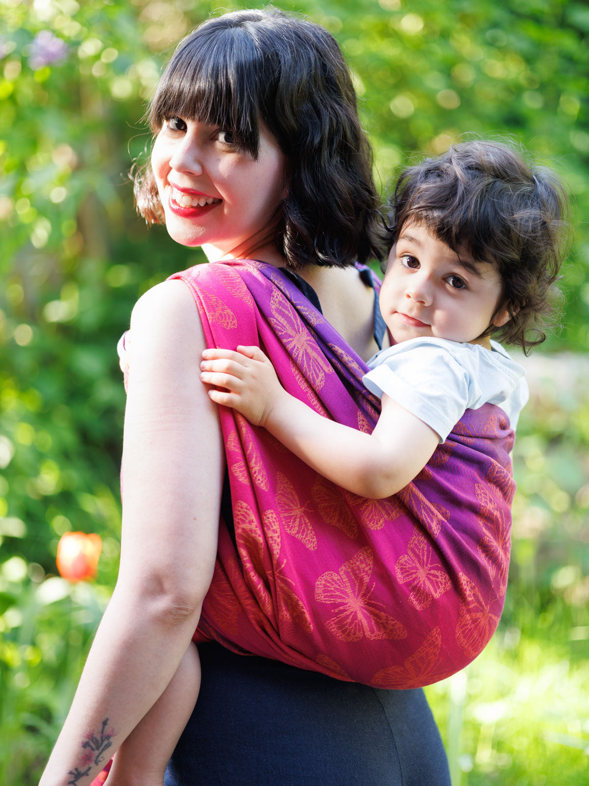 Papillons Flare Baby Wrap