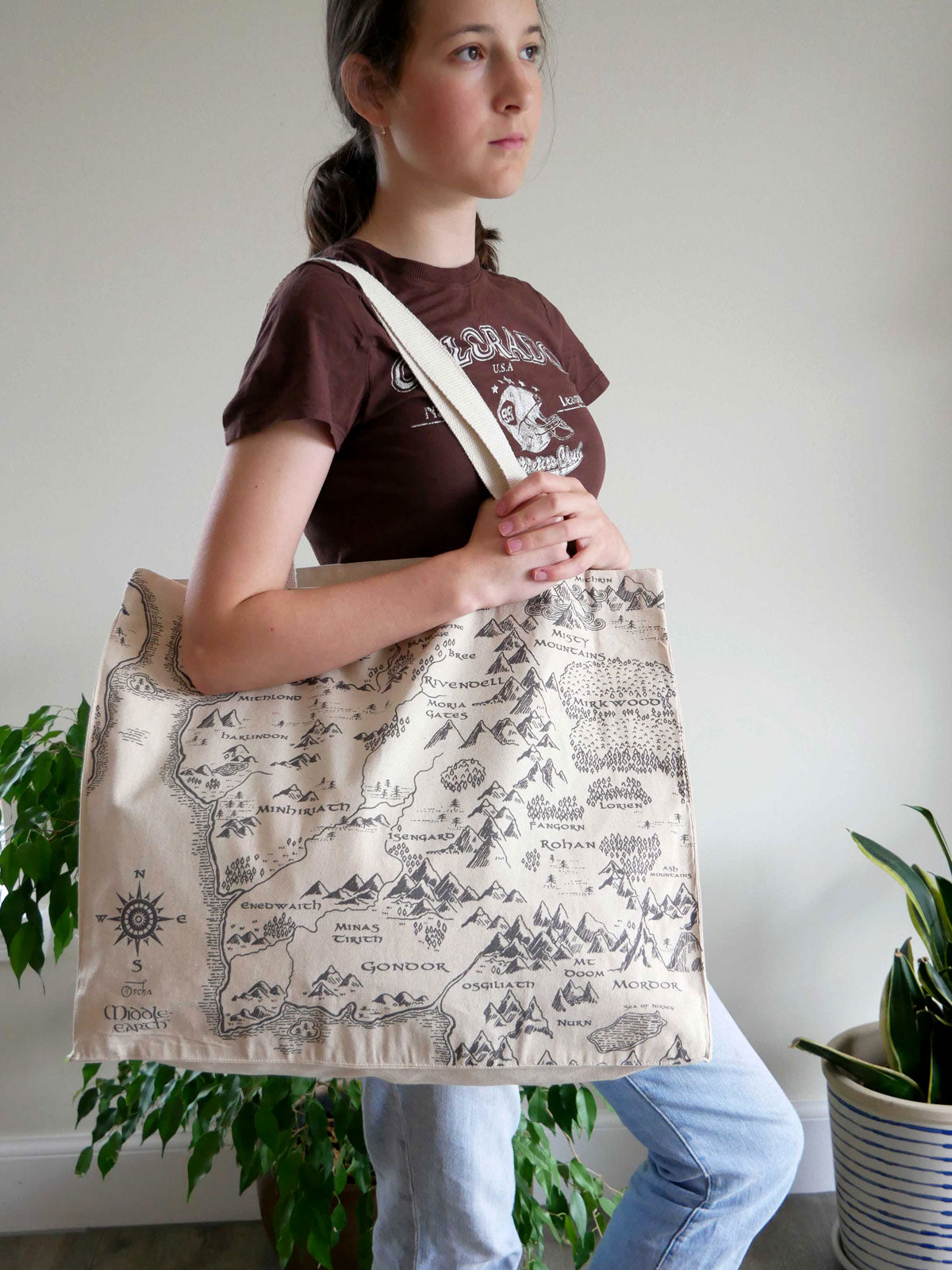 Realm of Middle-earth Large Eco Tote