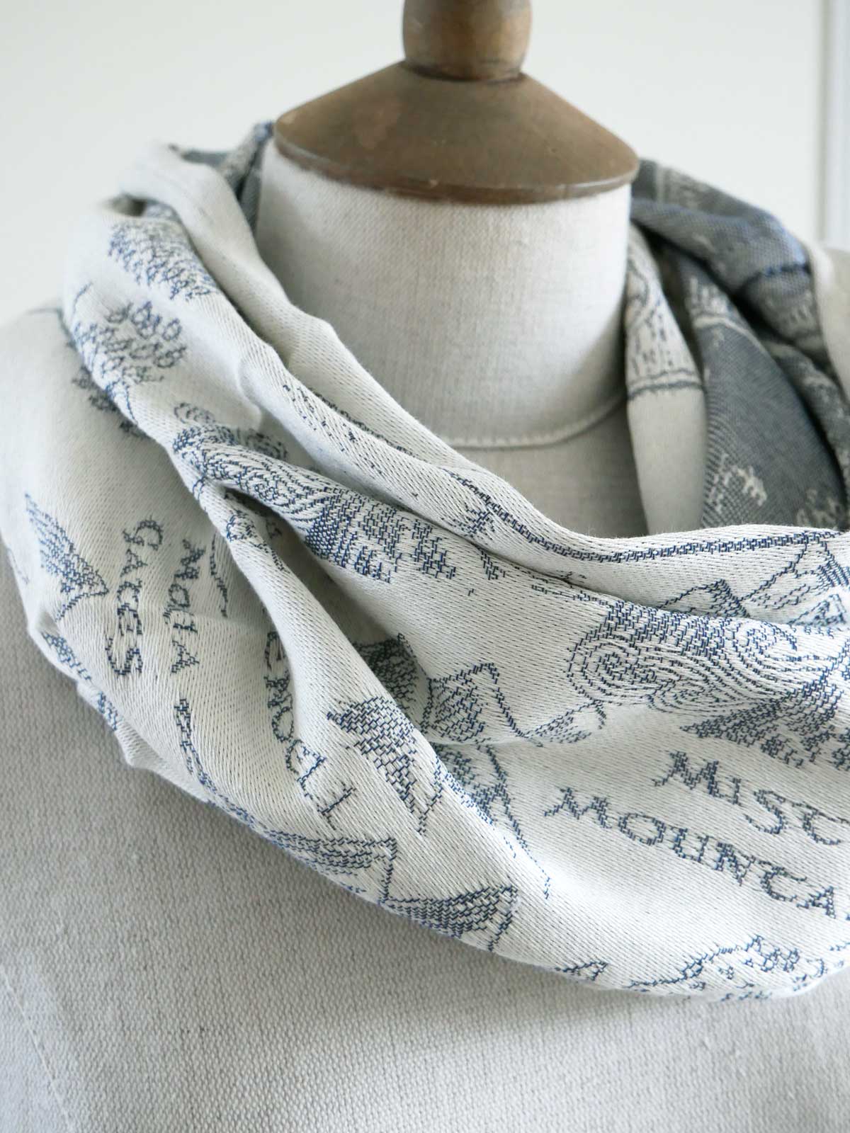 Realm of Middle Earth Ink Cowl