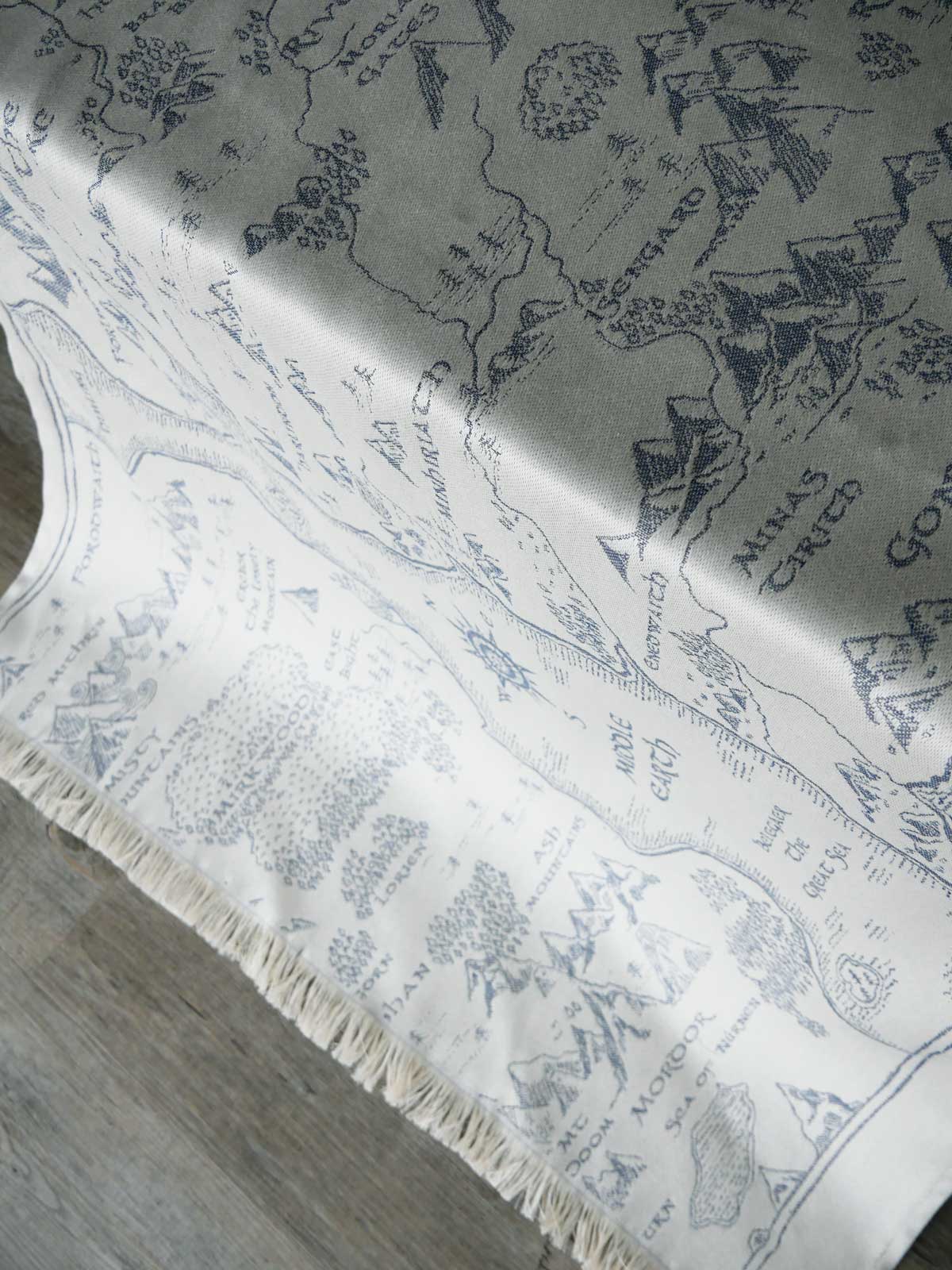 Realm of Middle Earth Ink Scarf