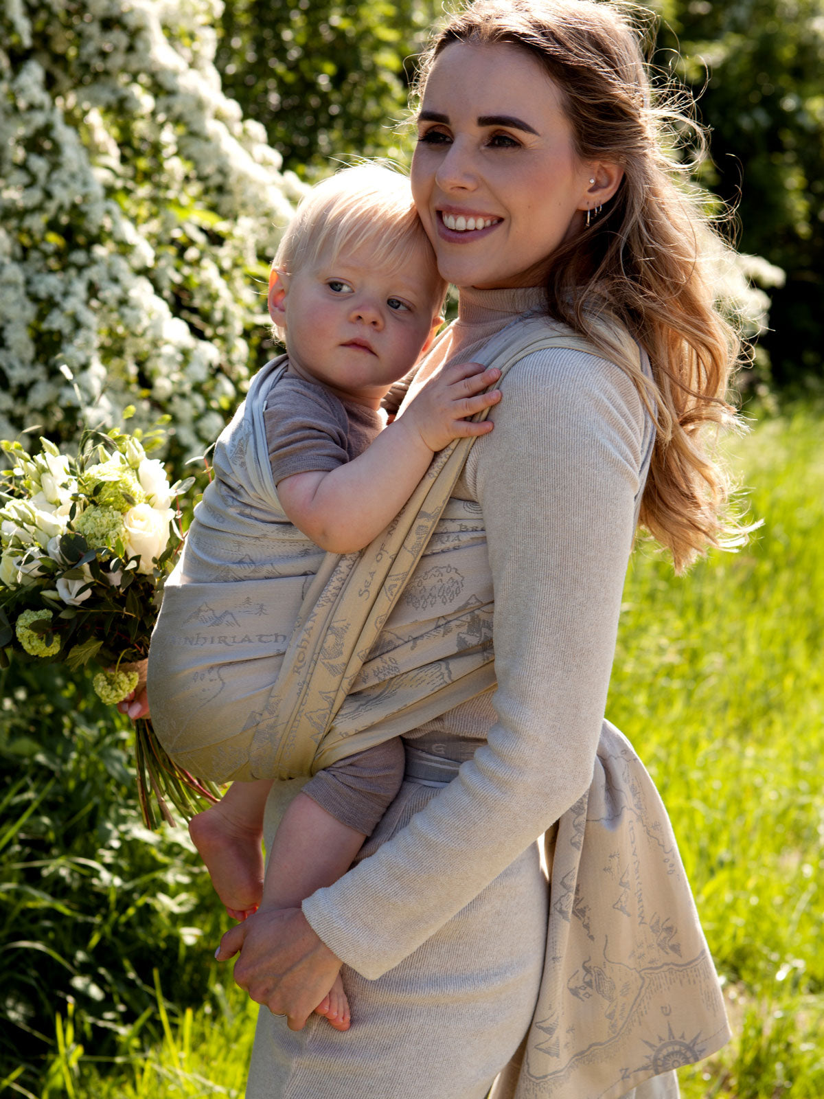 Realm of Middle-earth Silvered Baby Wrap