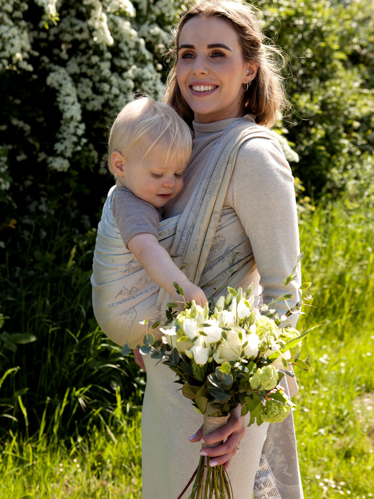 Realm of Middle-earth Silvered Baby Wrap