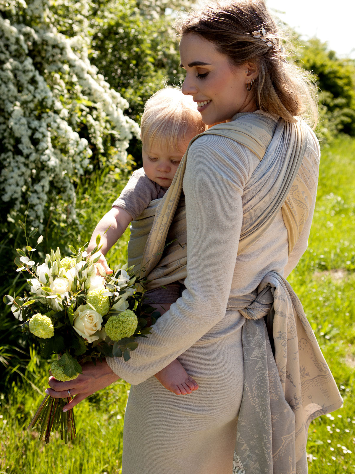 Realm of Middle-earth Silvered Baby Wrap
