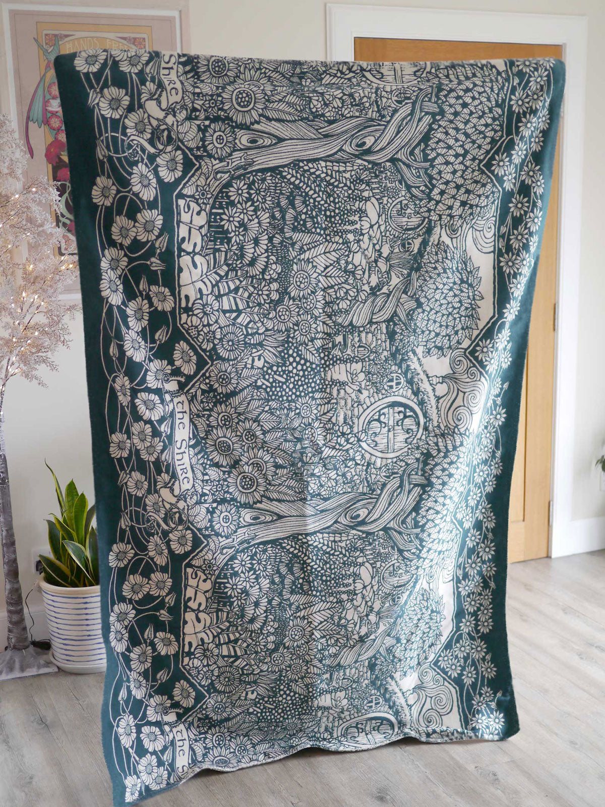 Shire Longbottom Brushed Cotton Throw