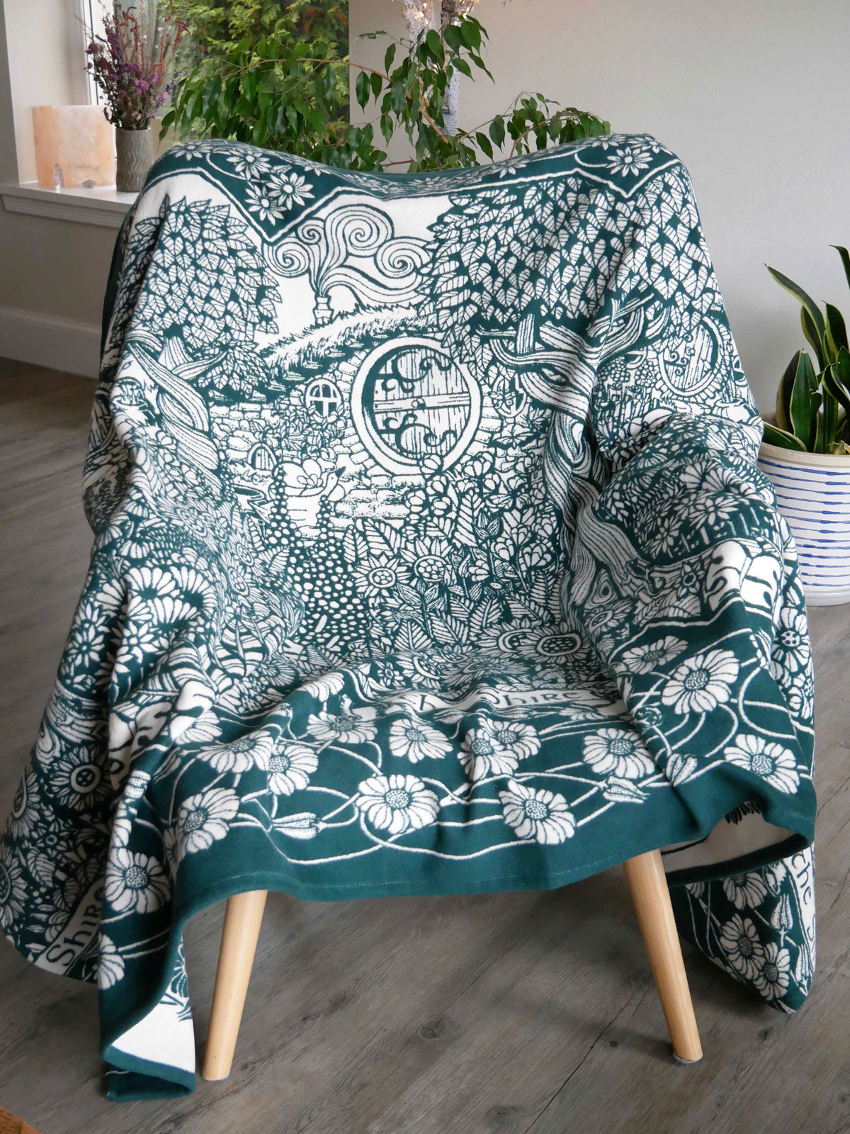 Shire Longbottom Brushed Cotton Throw
