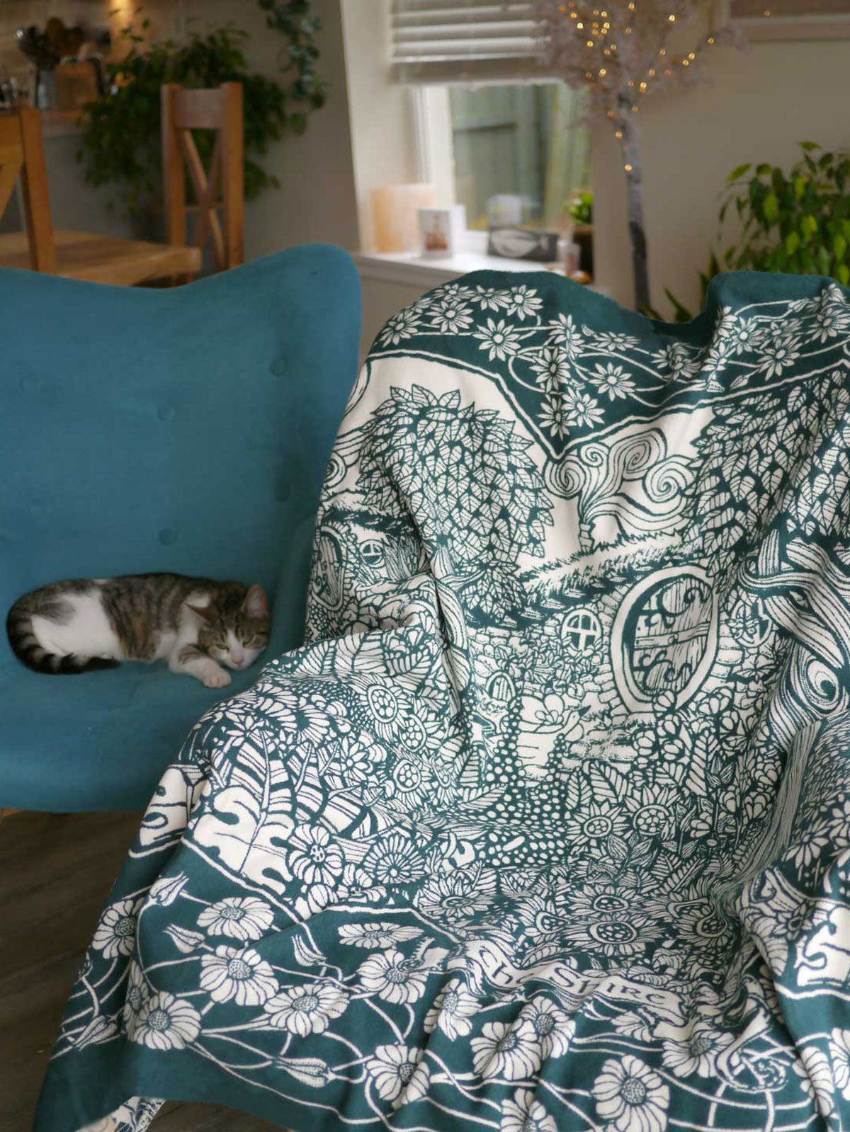 Shire Longbottom Brushed Cotton Throw