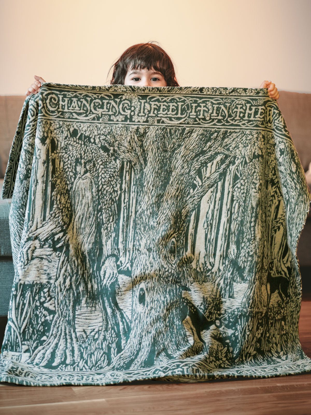 Treebeard Don't be Hasty Brushed Cotton Children's Blanket