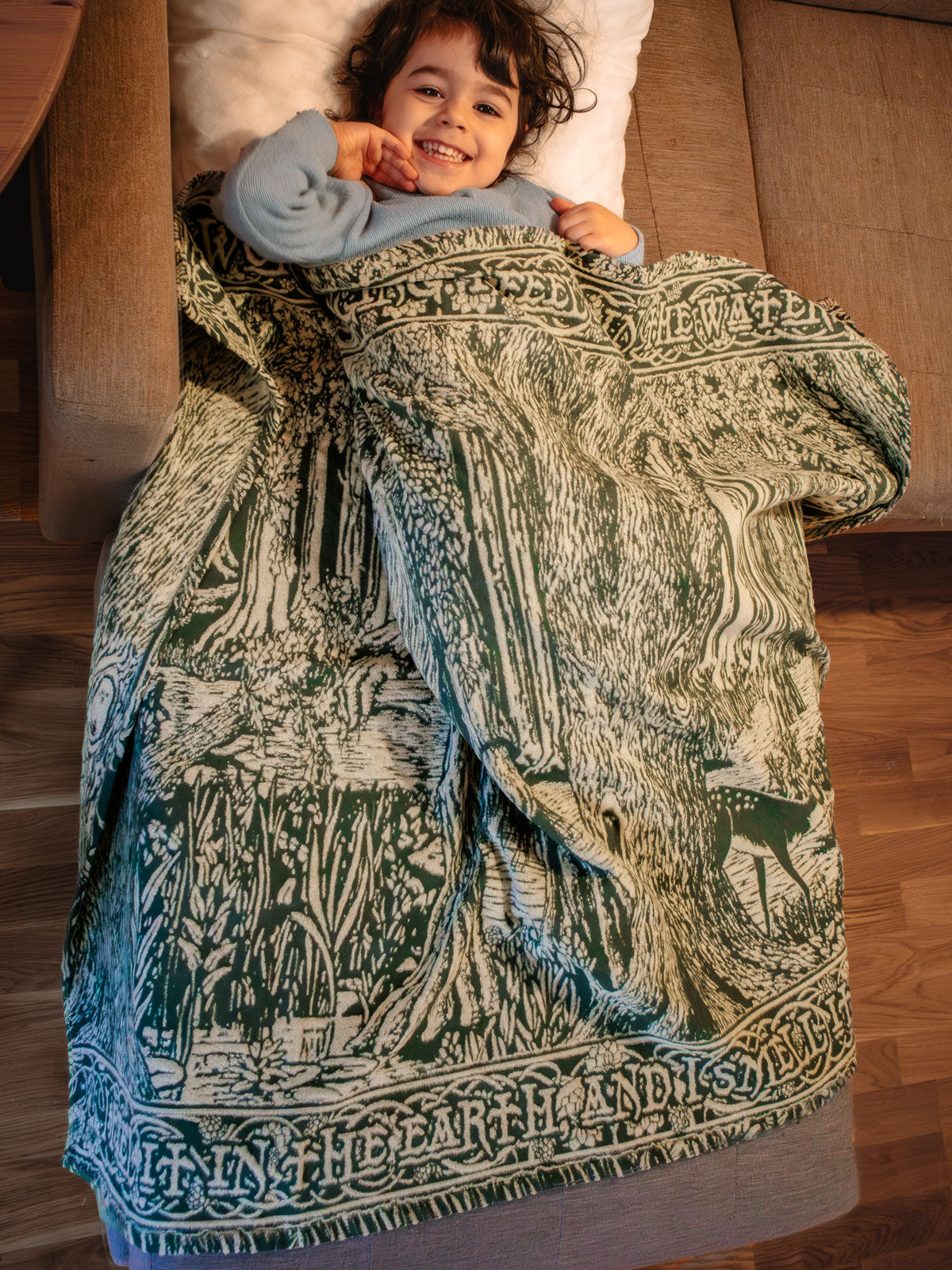 Treebeard Don't be Hasty Brushed Cotton Children's Blanket
