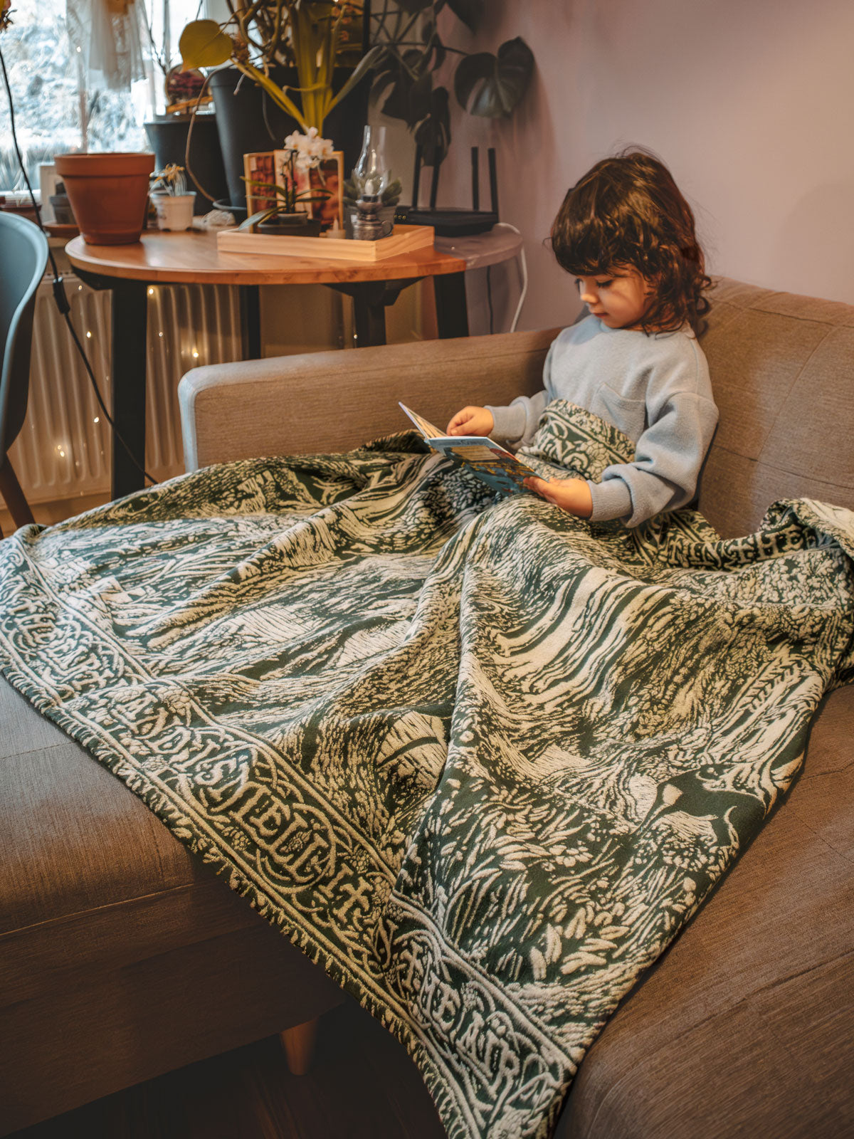 Treebeard Don't be Hasty Brushed Cotton Children's Blanket