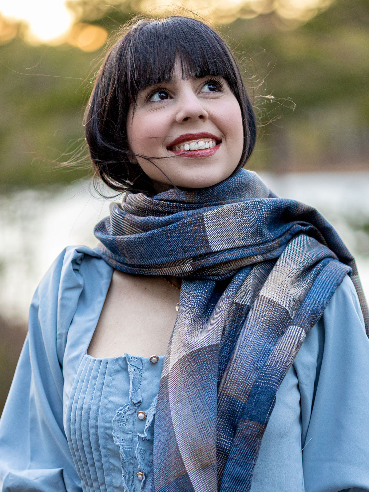Leithen Tartan Shawl
