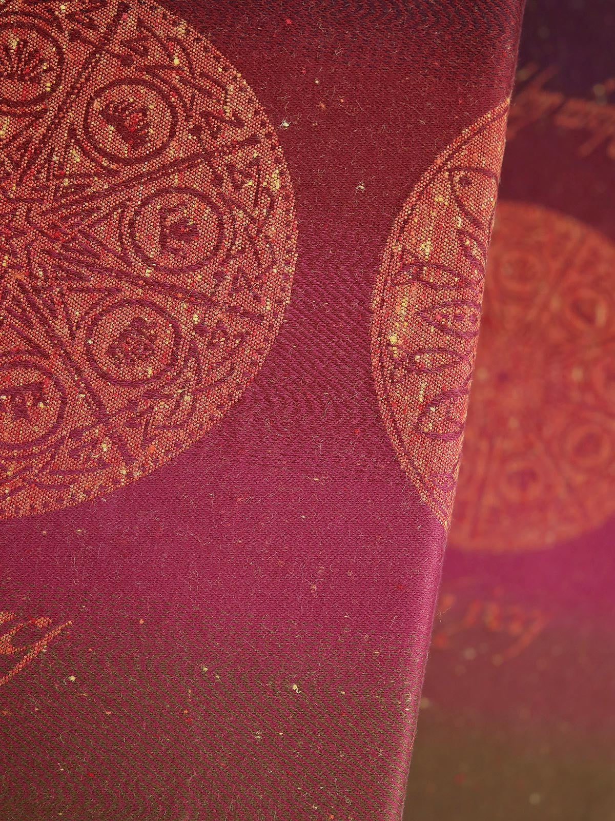 Rings of Power Into the Flame Fabric Pieces
