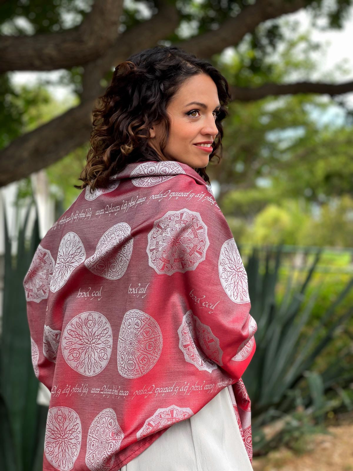 Rings of Power Flame Scarf