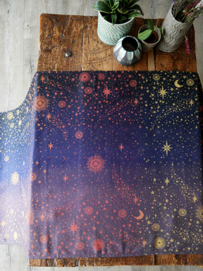Constellation Velvet Sky Fabric Pieces