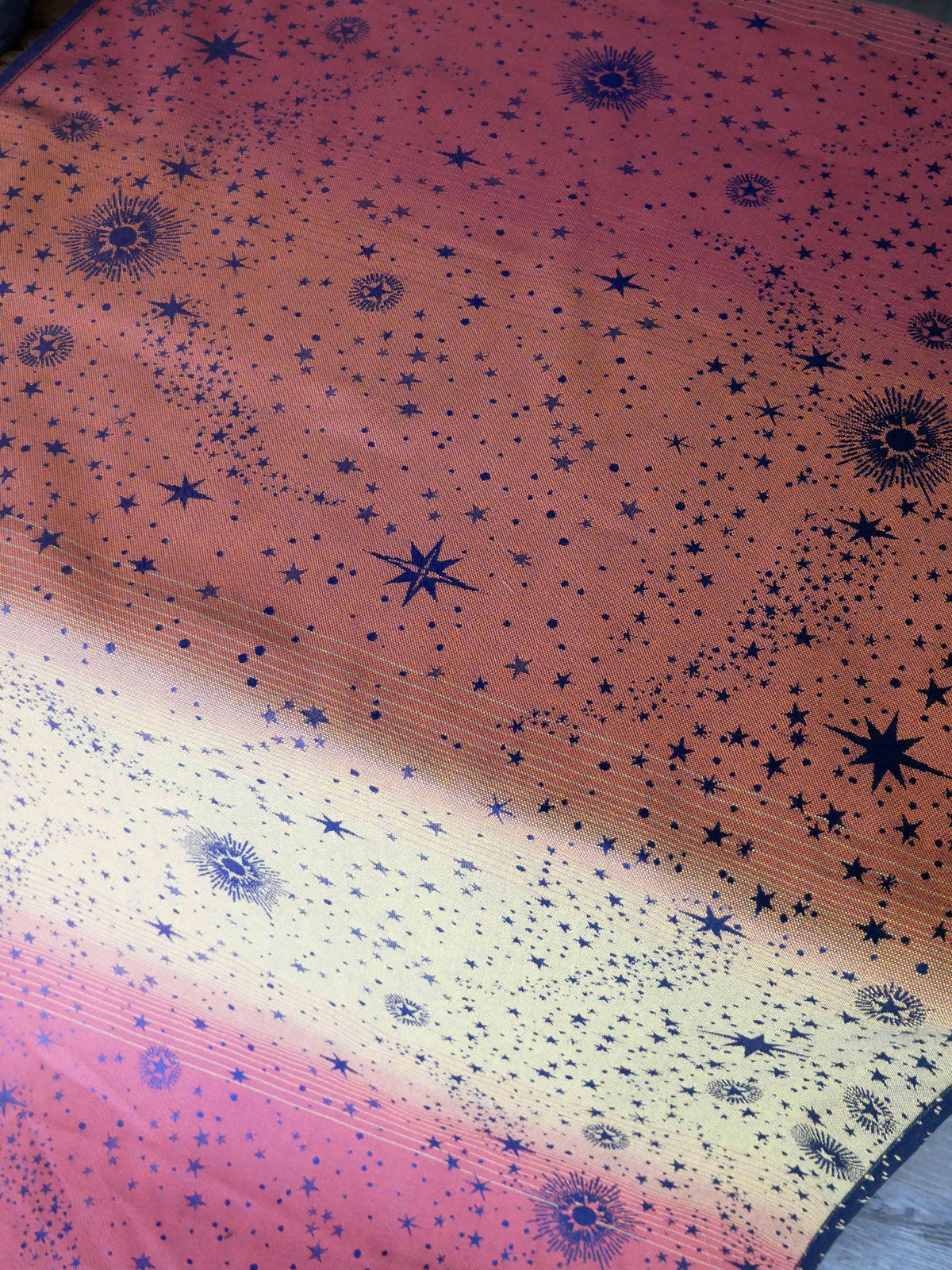 Constellation Velvet Sky Fabric Pieces