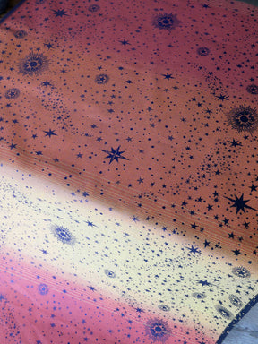 Constellation Velvet Sky Fabric Pieces