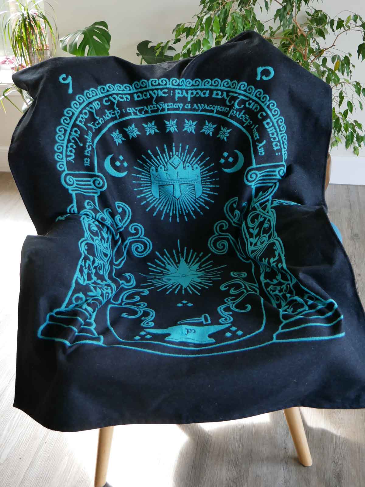 Doors of Durin Mellon Brushed Cotton Children's Blanket