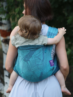 Fronds Glade with Seacell Cairis Baby Carrier