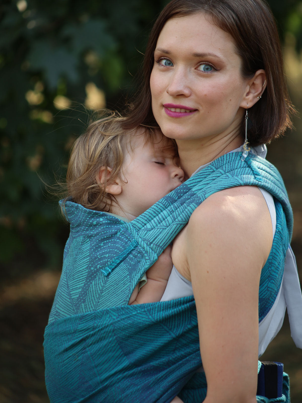 Fronds Glade with Seacell Cairis Baby Carrier