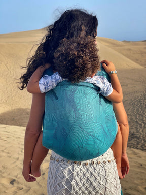 Fronds Glade with Seacell Cairis Baby Carrier