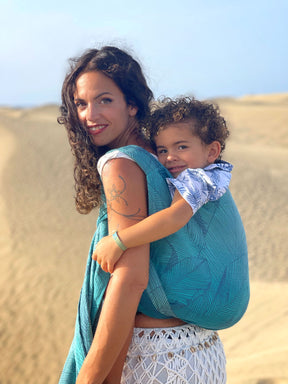 Fronds Glade with Seacell Cairis Baby Carrier