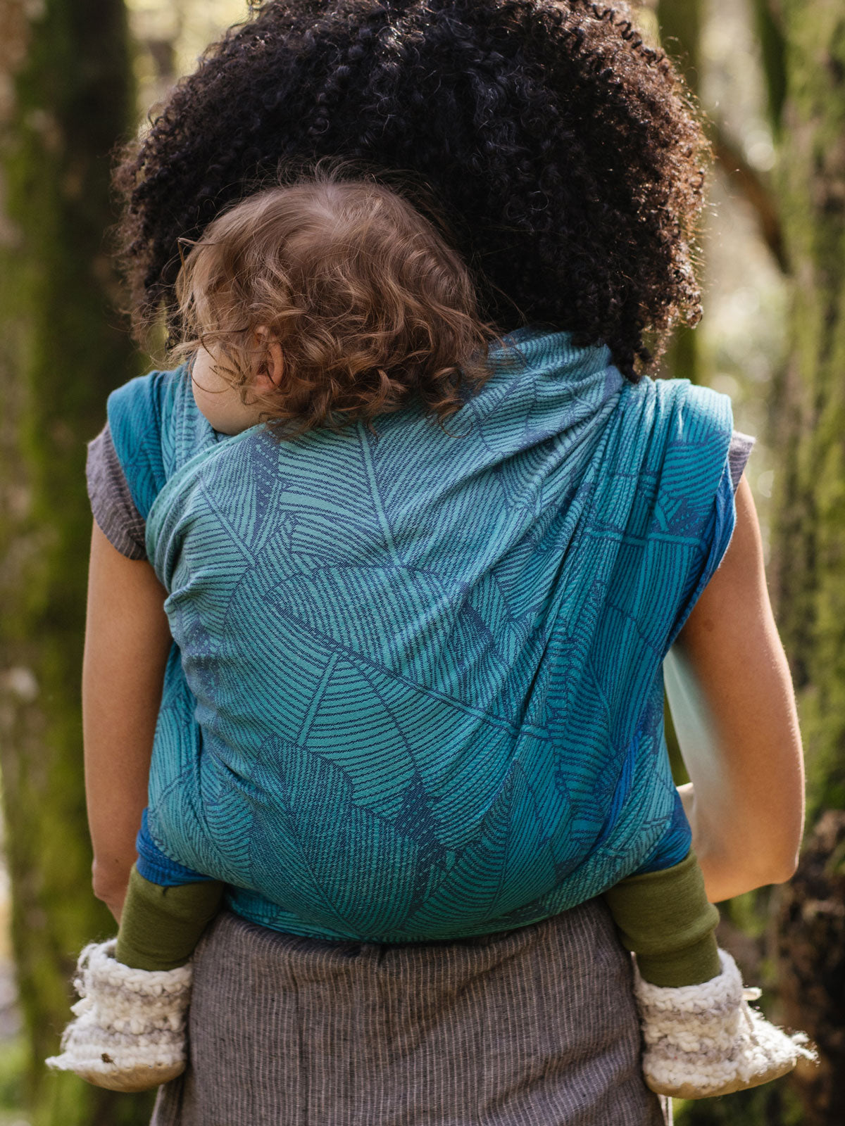 Fronds Blake Baby Wrap