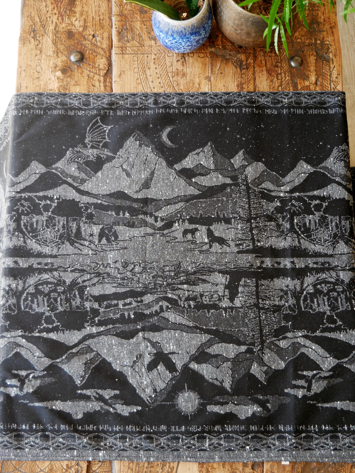 Hobbit Quest Journey Home Fabric Pieces