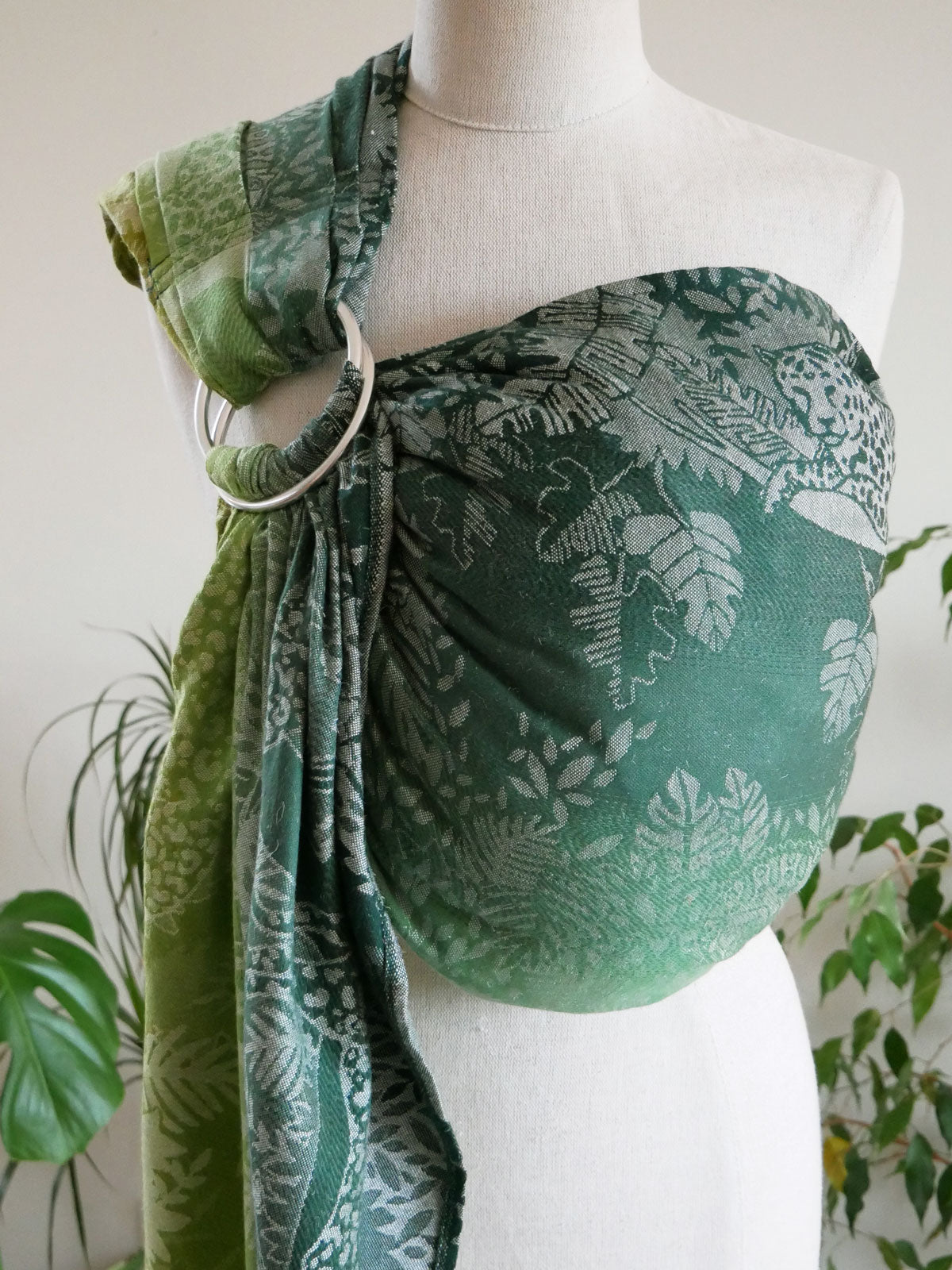 Jungle Through the Glade Ring Sling