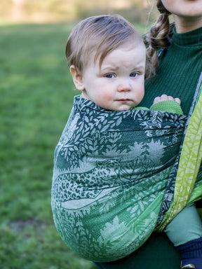 Jungle Through the Glade Baby Wrap