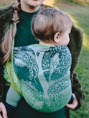 Jungle Through the Glade Baby Wrap