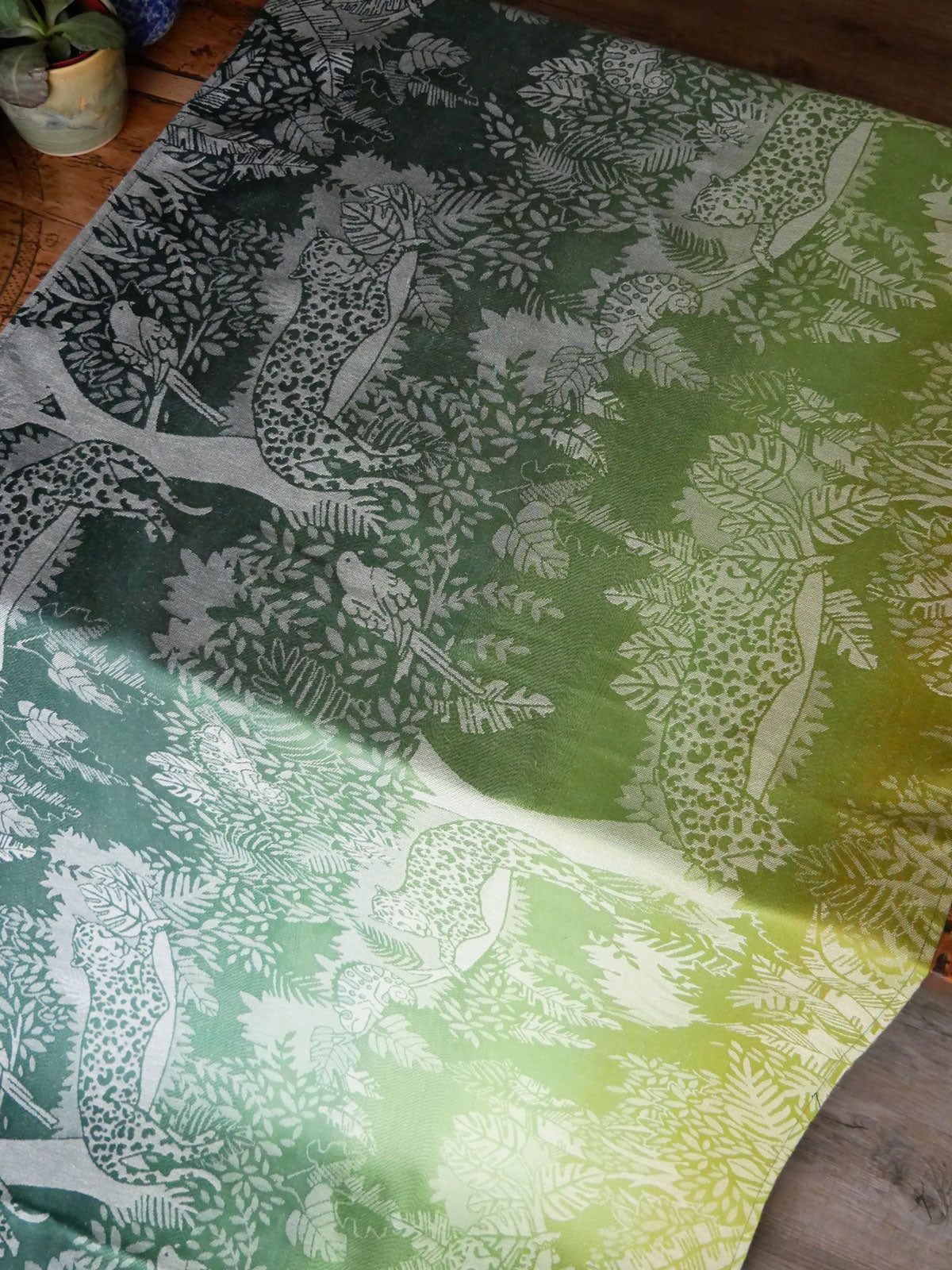 Jungle Through the Glade Shawl