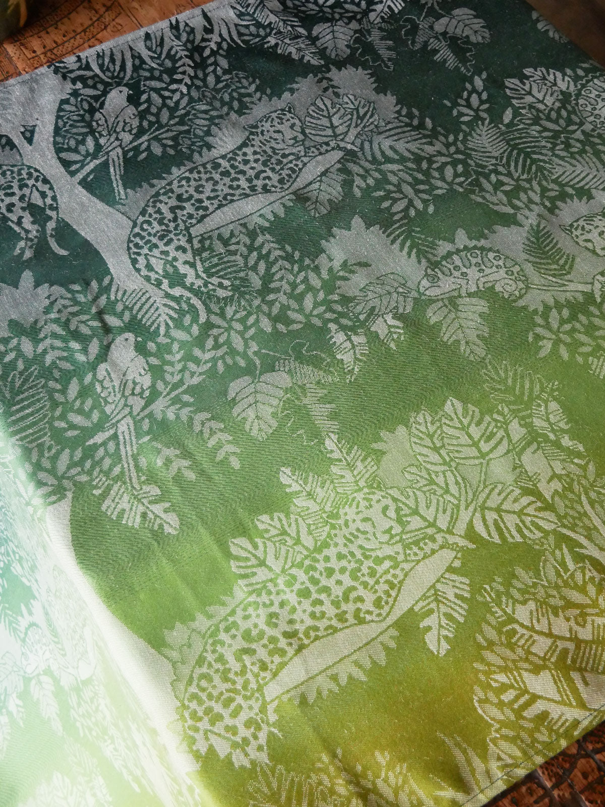 Jungle Through the Glade Shawl
