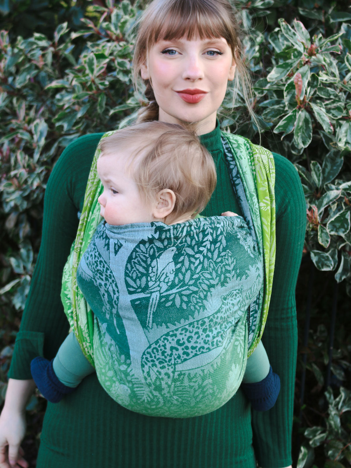 Jungle Through the Glade Baby Wrap
