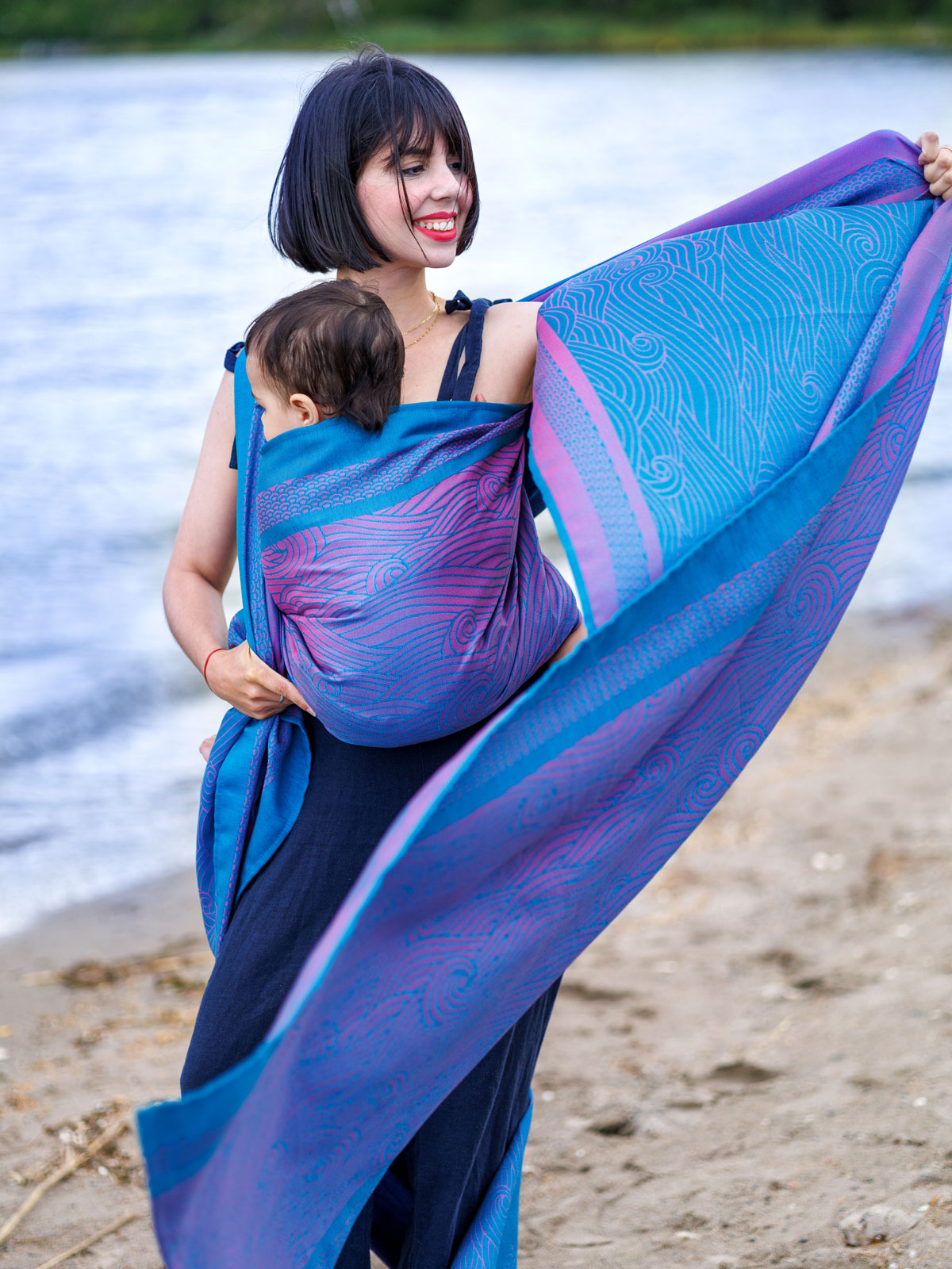 Kasumi Glint Baby Wrap (Woven Second) [Grade 2]