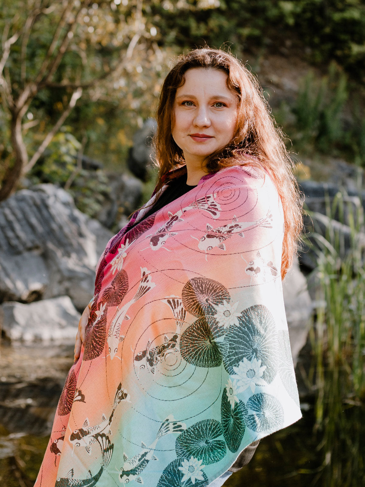 Koi Macaron Shawl