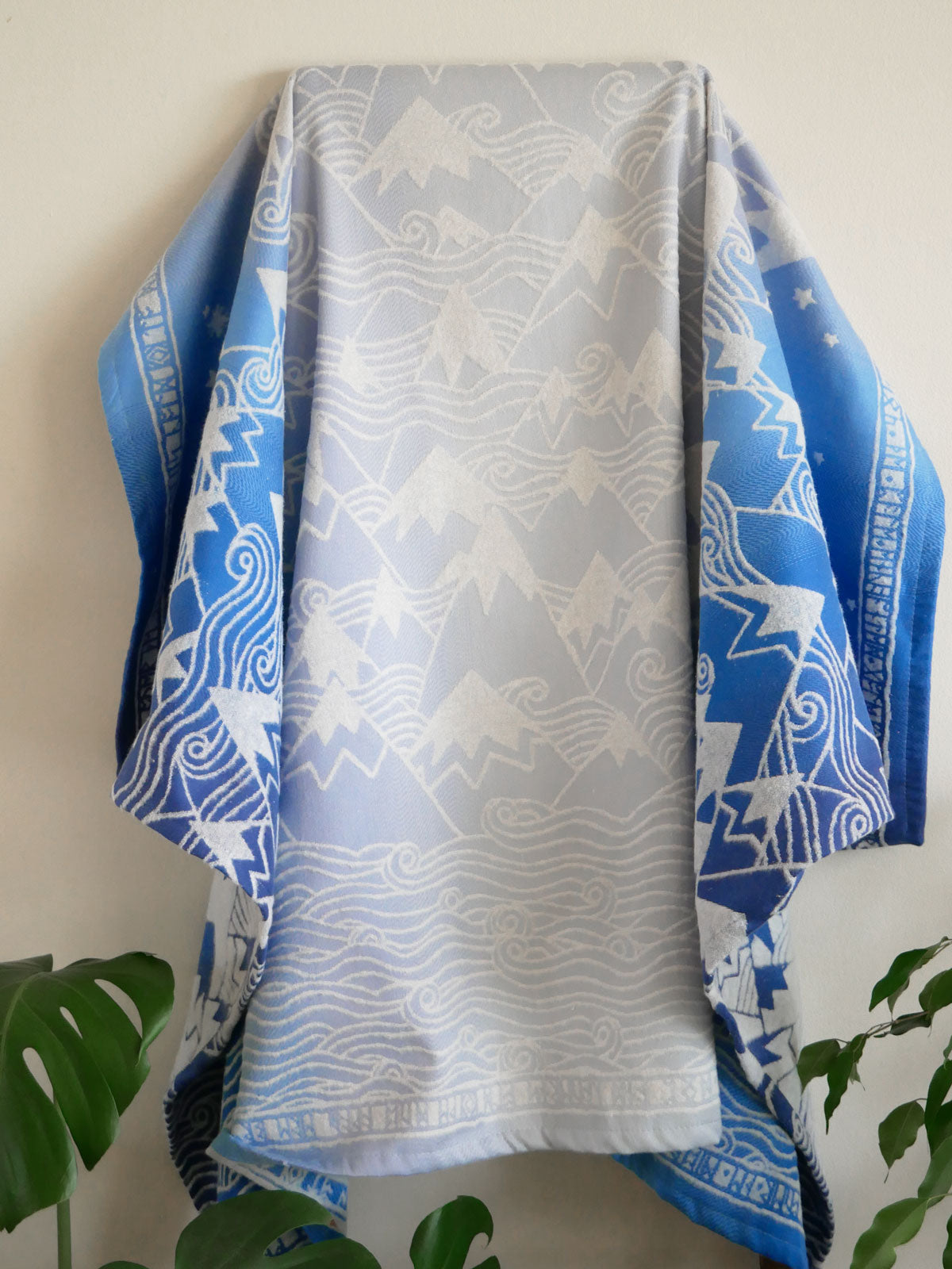 Misty Mountains Aduial Brushed Cotton Children's Blanket