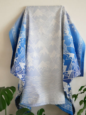 Misty Mountains Aduial Brushed Cotton Children's Blanket